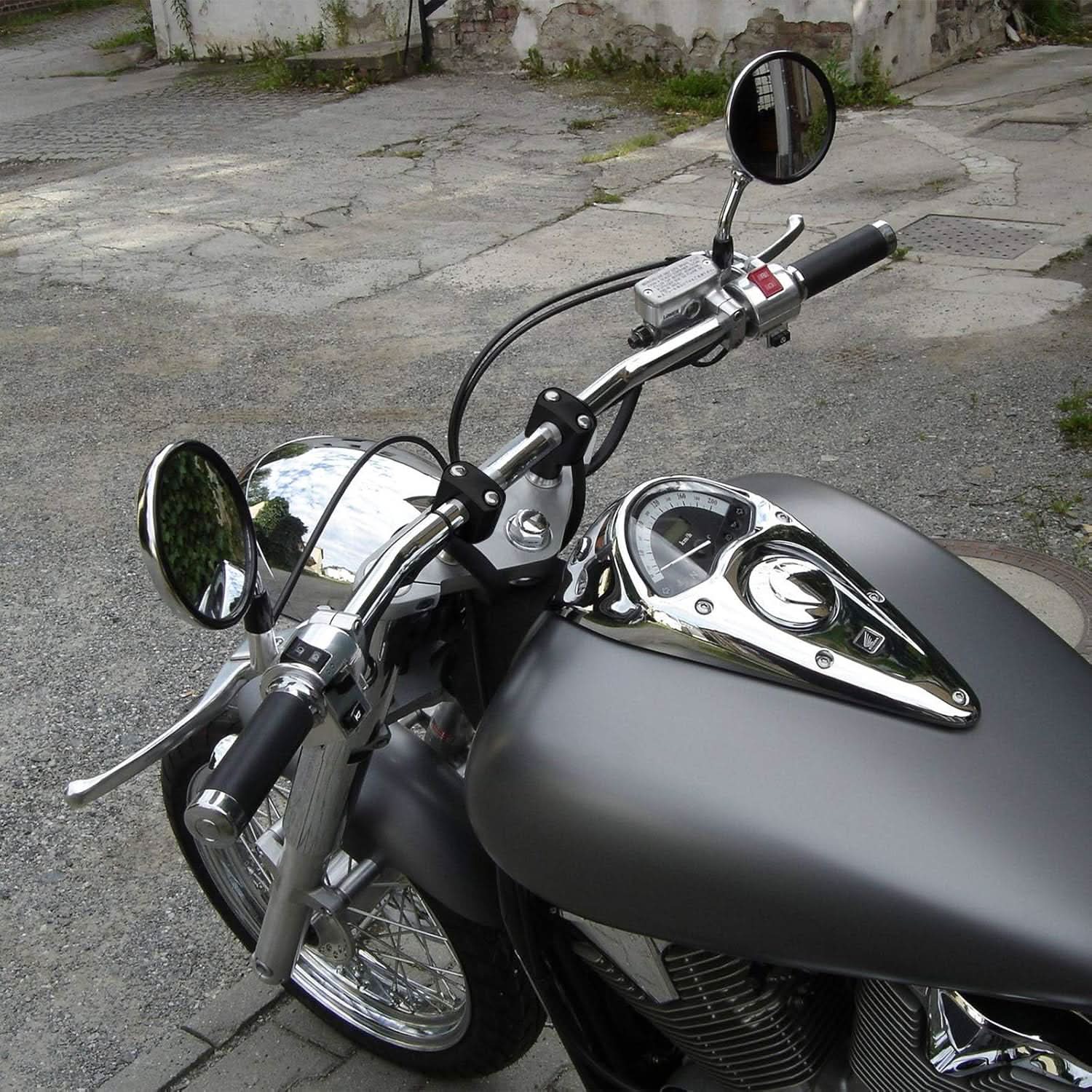 1 Inch Aluminum Handlebar Risers, Universal fit for Motorcycle/ATV Dirt Bike - Image 6