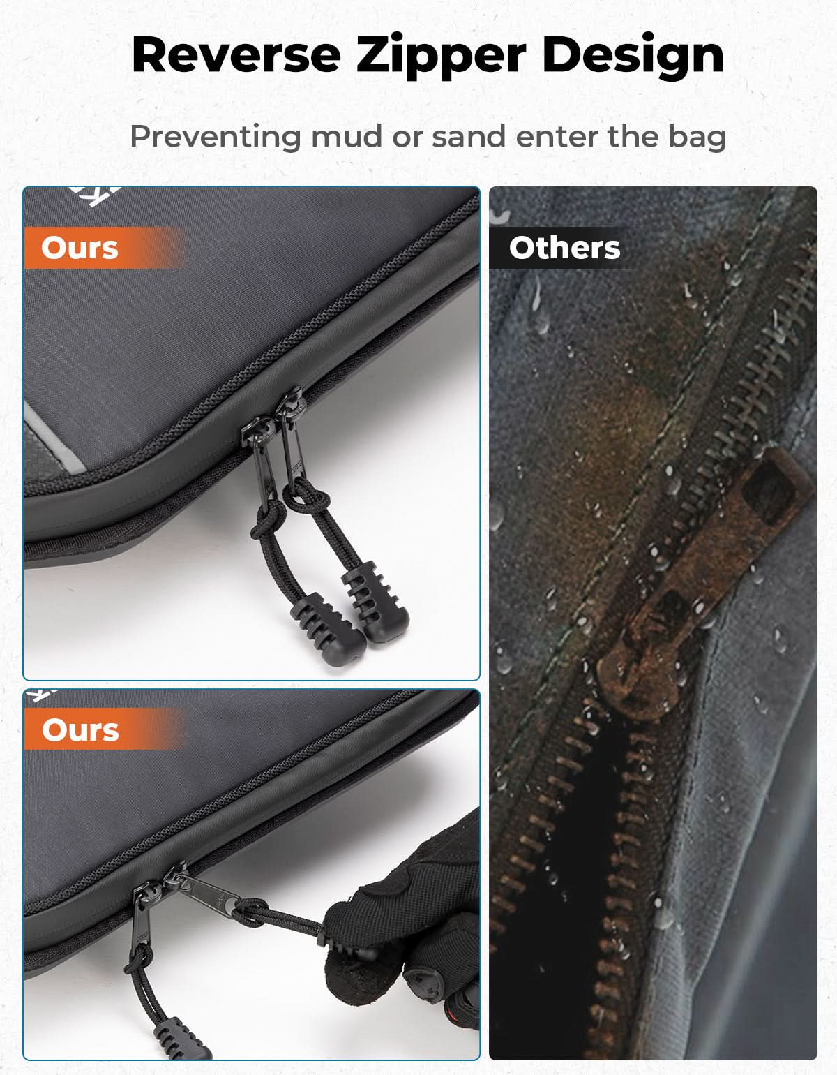 1 Pair EVA Door Bags for Can-Am Maverick Sport Trail - Image 4