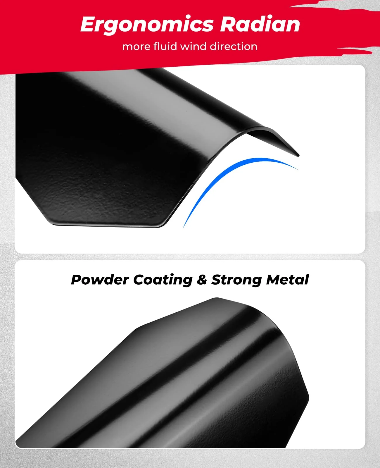 1 Pair Motorcycle Hand Shields for Touring Models 2014-2025 - Image 6