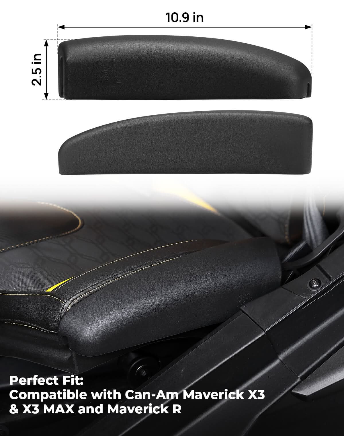 1 Pair Seat Side Pad Assembly for Can-Am Maverick X3 / Maverick R - Image 8