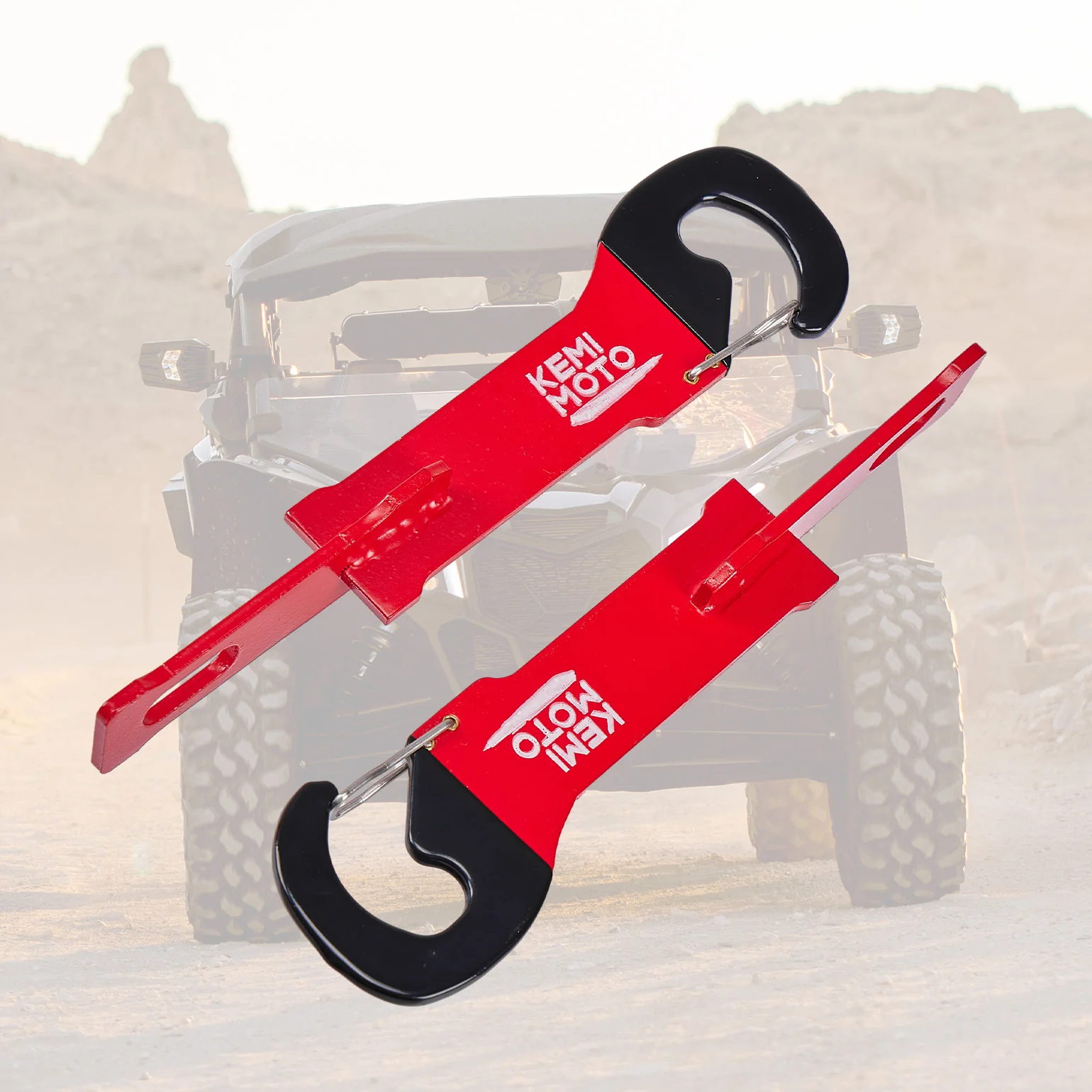 1 Pair UTV 7" Anti-Rust Easy Door Latches for Can-Am | Polaris | CFmoto - Image 2