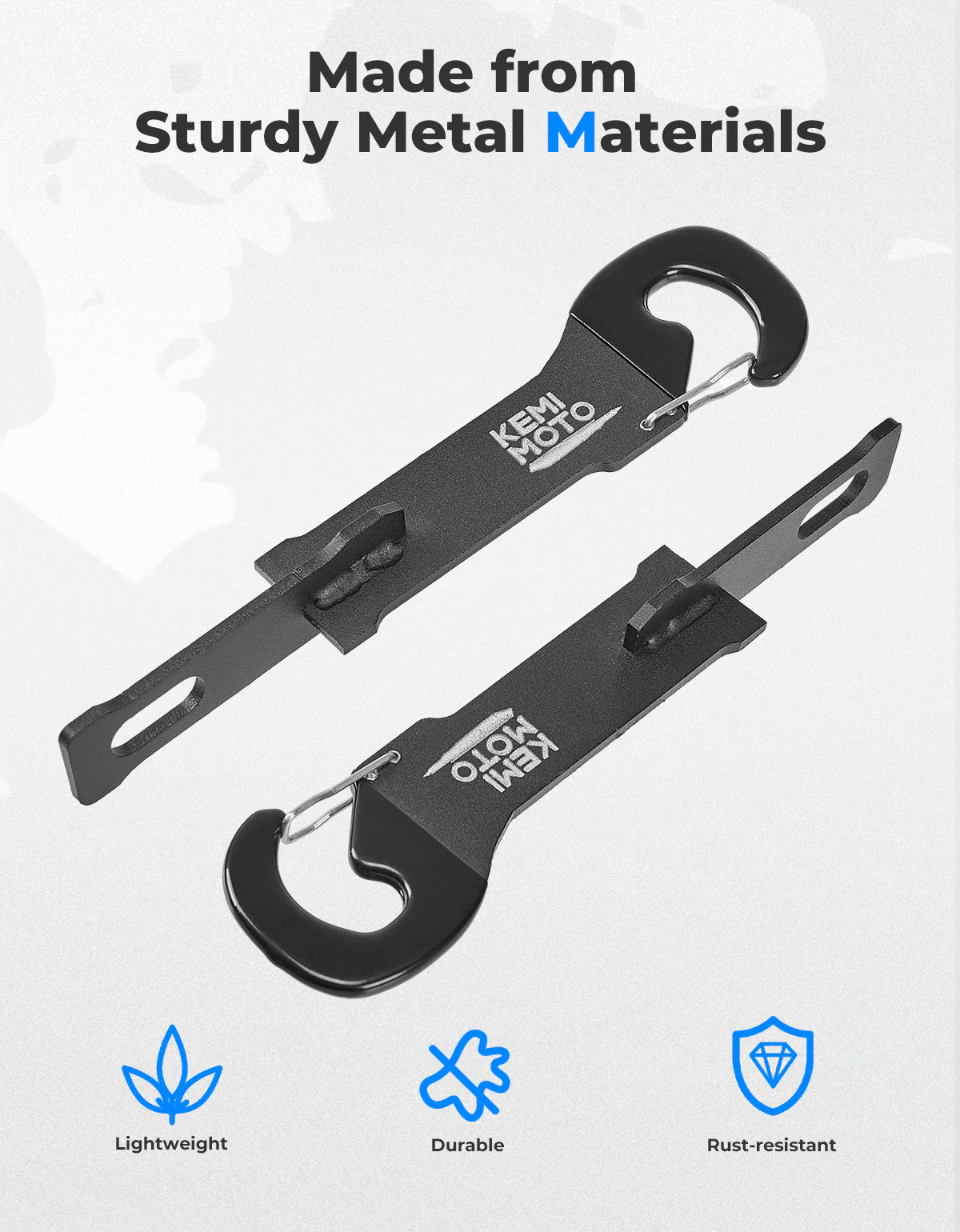 1 Pair UTV 7" Anti-Rust Easy Door Latches for Can-Am | Polaris | CFmoto - Image 3