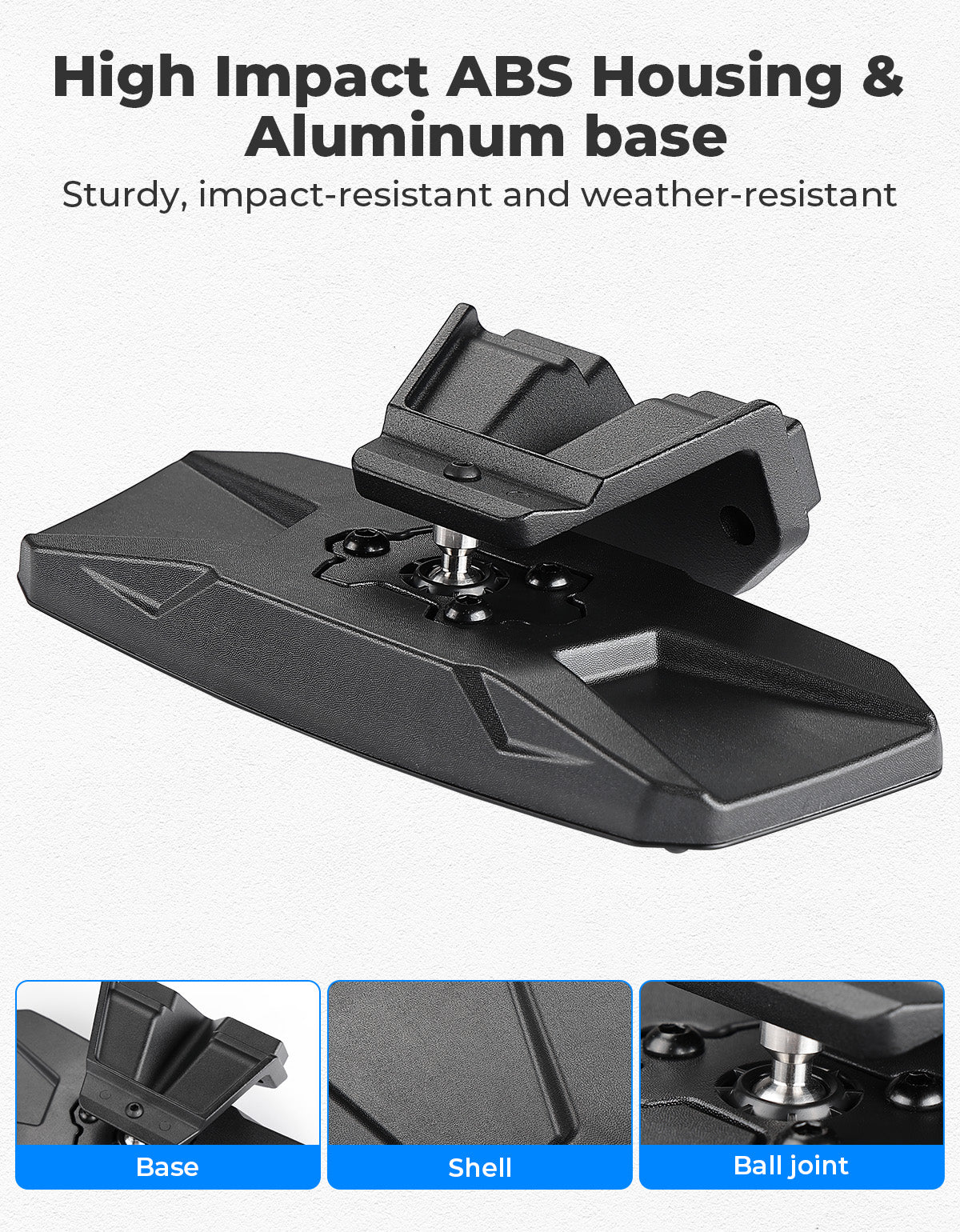 10.2'' Width Center Mirror for Polaris XPEDITION XP/XP 5/ ADV/ADV 5 - Image 2