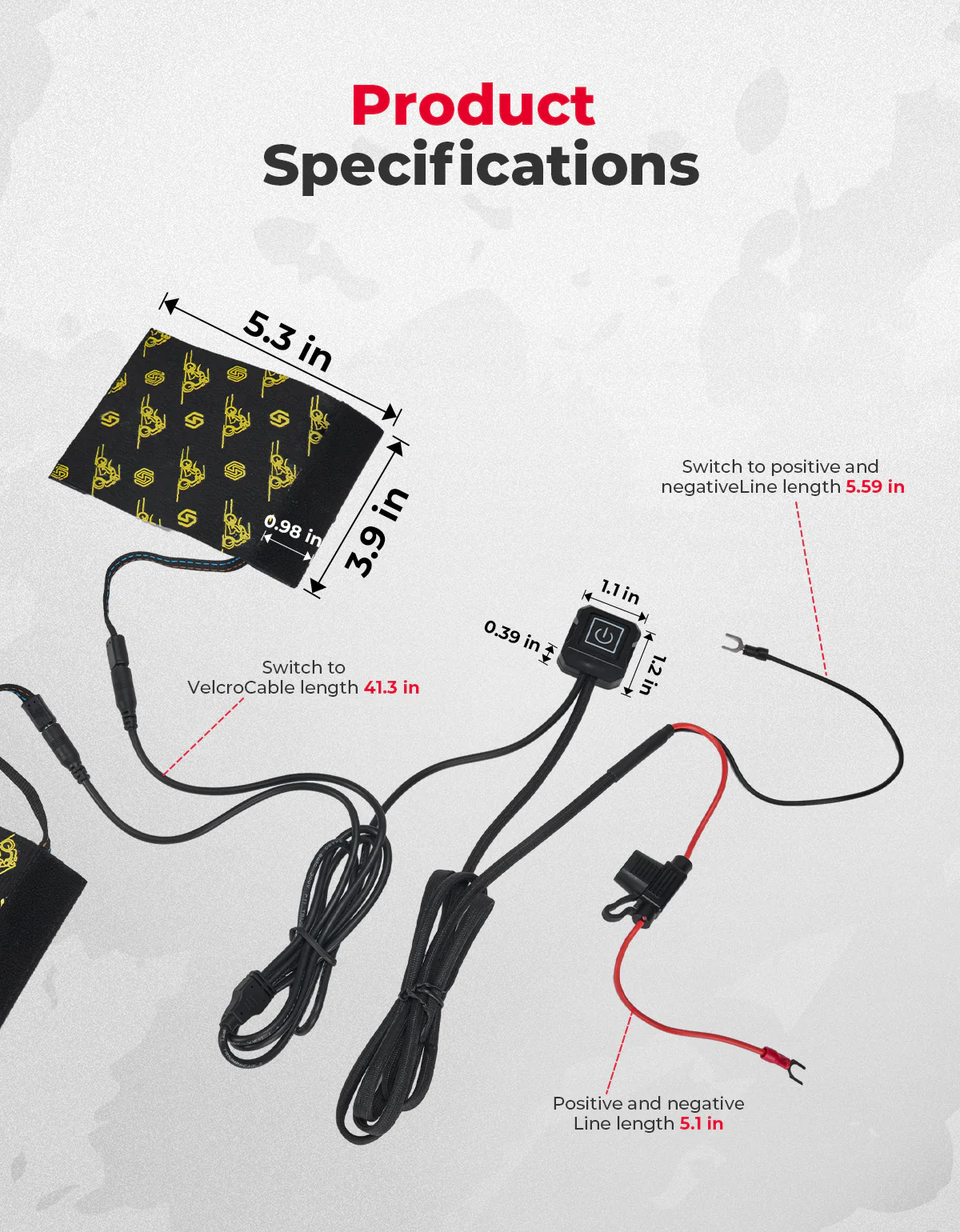 Heated Motorcycle Grip Pads, IP67 Waterproof - Image 8