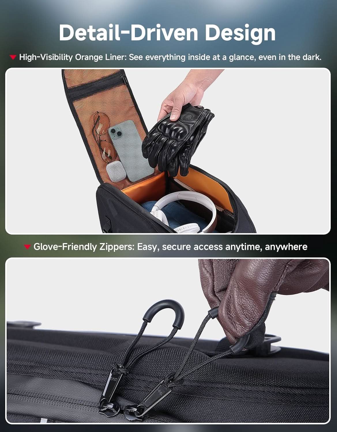 13L Waterproof Tail Bag For Motorcycle - Image 5
