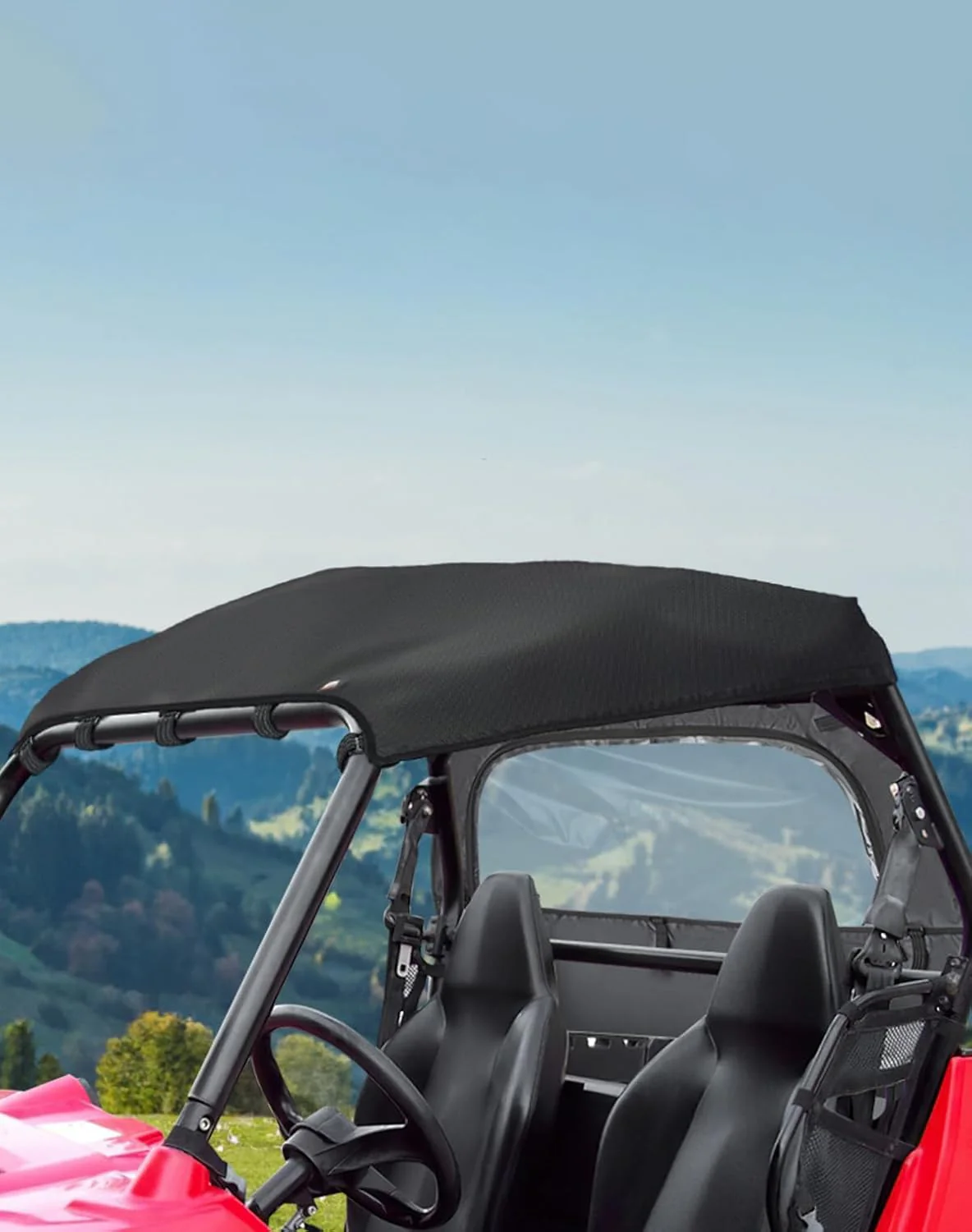 1680D Oxford Fabric Roof for RZR 570/Trail 570/800 - Image 8
