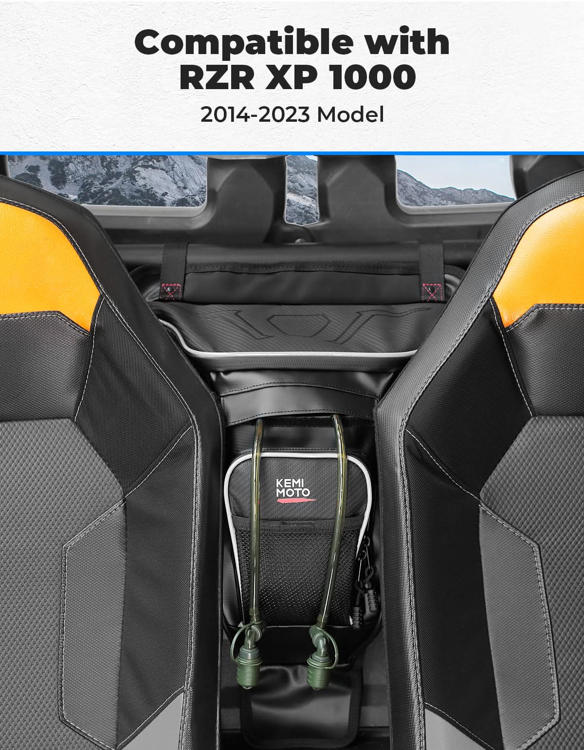 2-in-1 Cooler Storage Bag for Polaris RZR XP 1000, 900, 800, 570 - Image 2