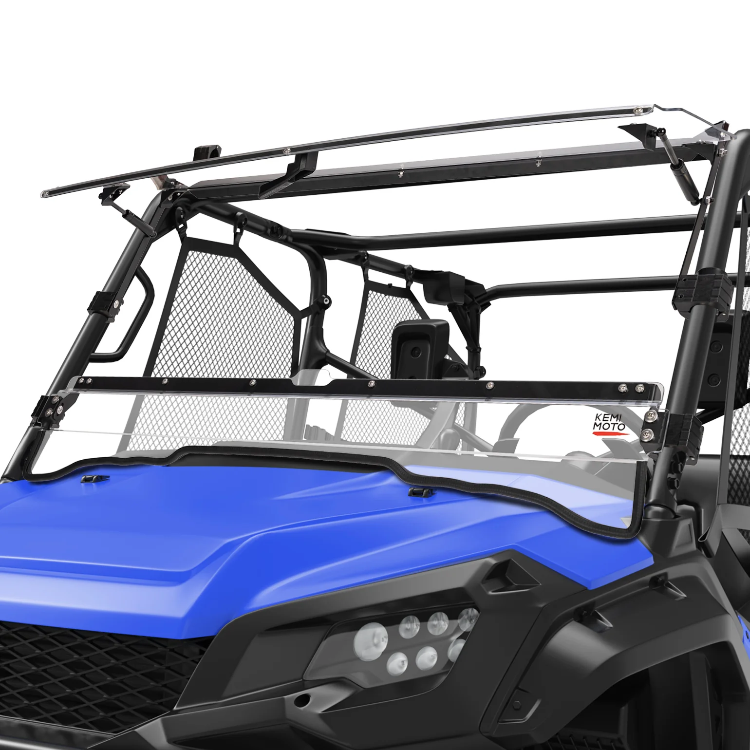 2-IN-1 Flip Windshield for Pioneer 1000 1000-5 1000-6 2016-2026 - Image 8