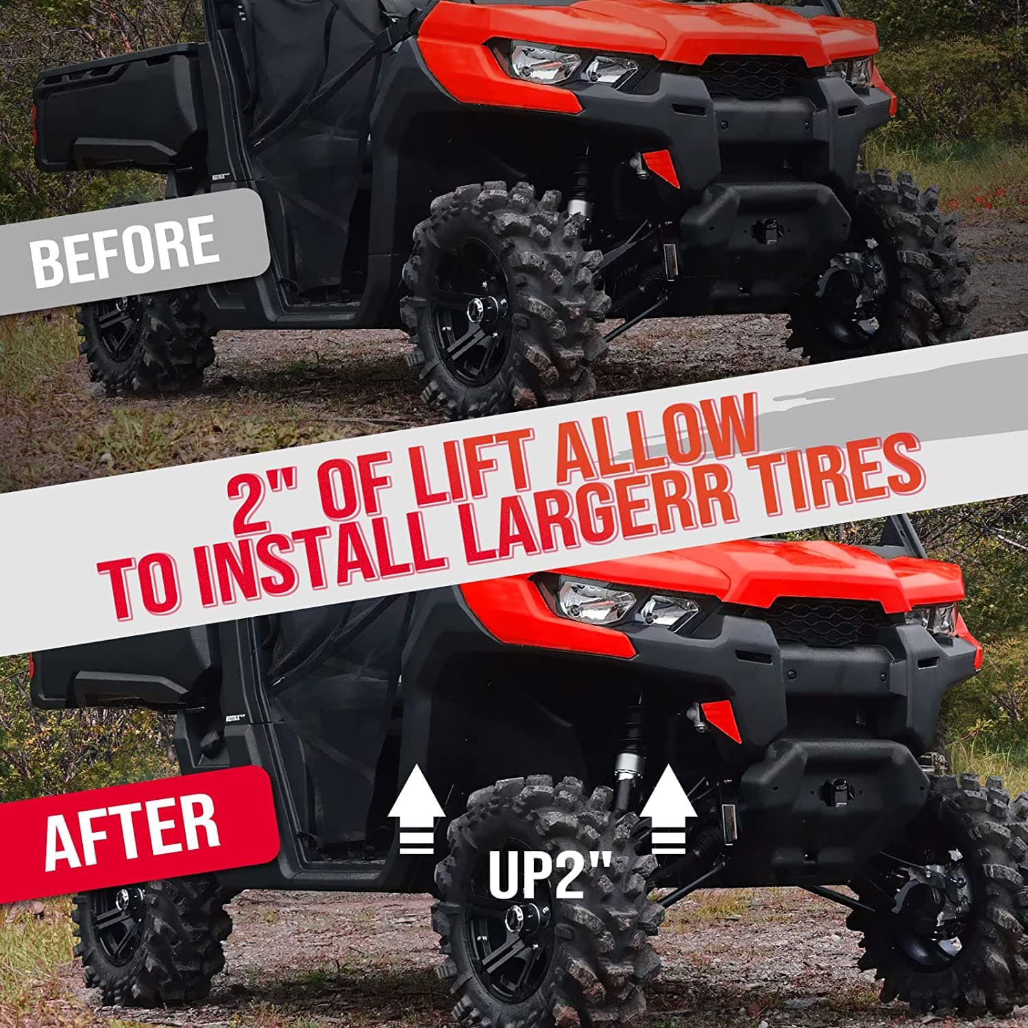 Lift Kit 2'' Fit Can Am Defender HD5/ HD8/ HD10/ XMR 500 800 100 - Image 7