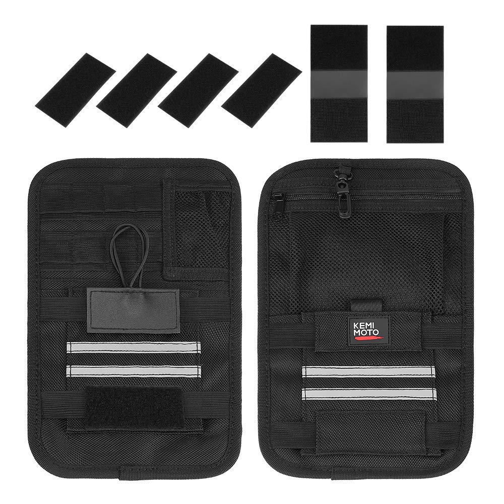 2 Pack Universal Saddlebag Organizers - Image 7