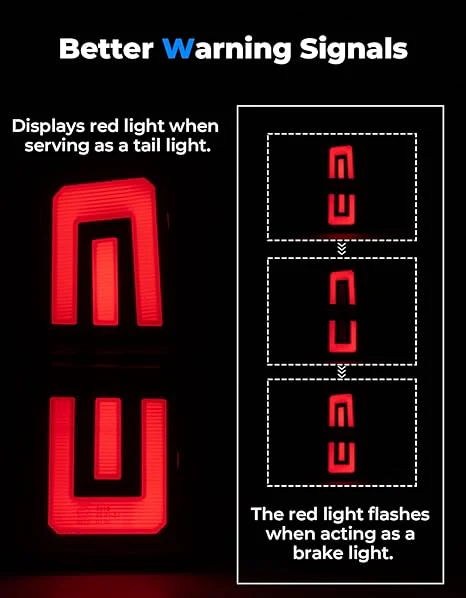 Upgraded Tail Lights for Polaris Ranger 1000 XP/Crew 2018-2024 - Image 2