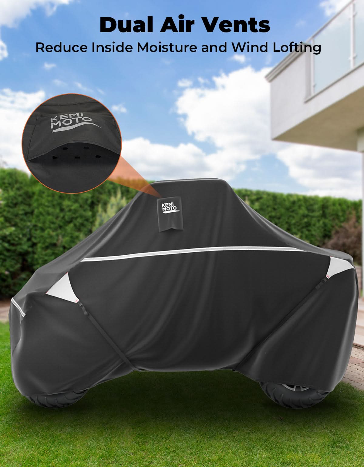 2-Seater UTV Trailering Cover for Ranger,Defender, Uforce, Mule - Image 5