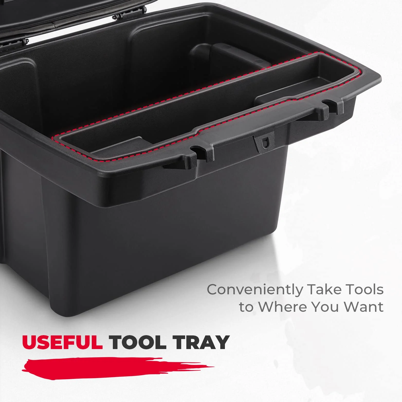 20L Cargo Storage Box & Center Underseat Storage Bin for Can Am Defender - Image 6