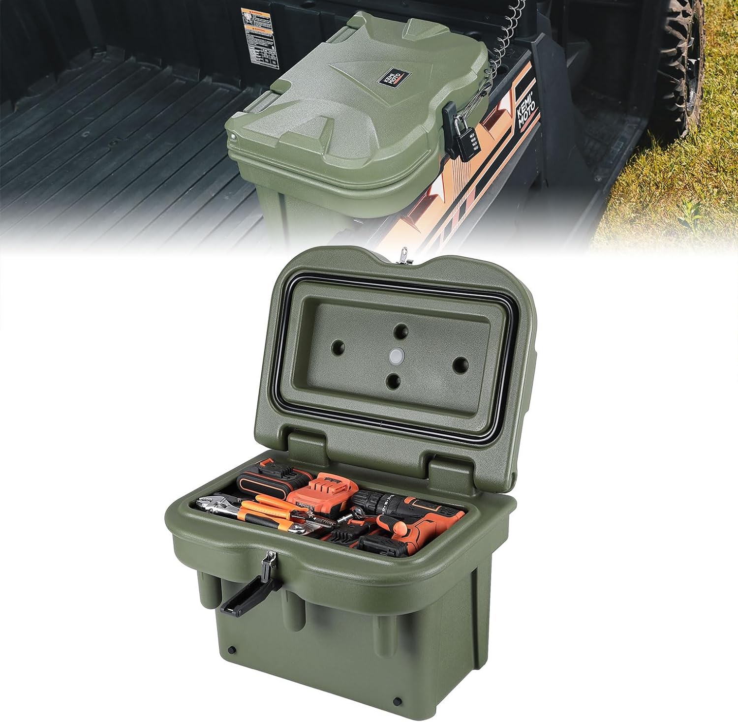 20L Cargo Storage Box for Polaris General 1000 - Image 8