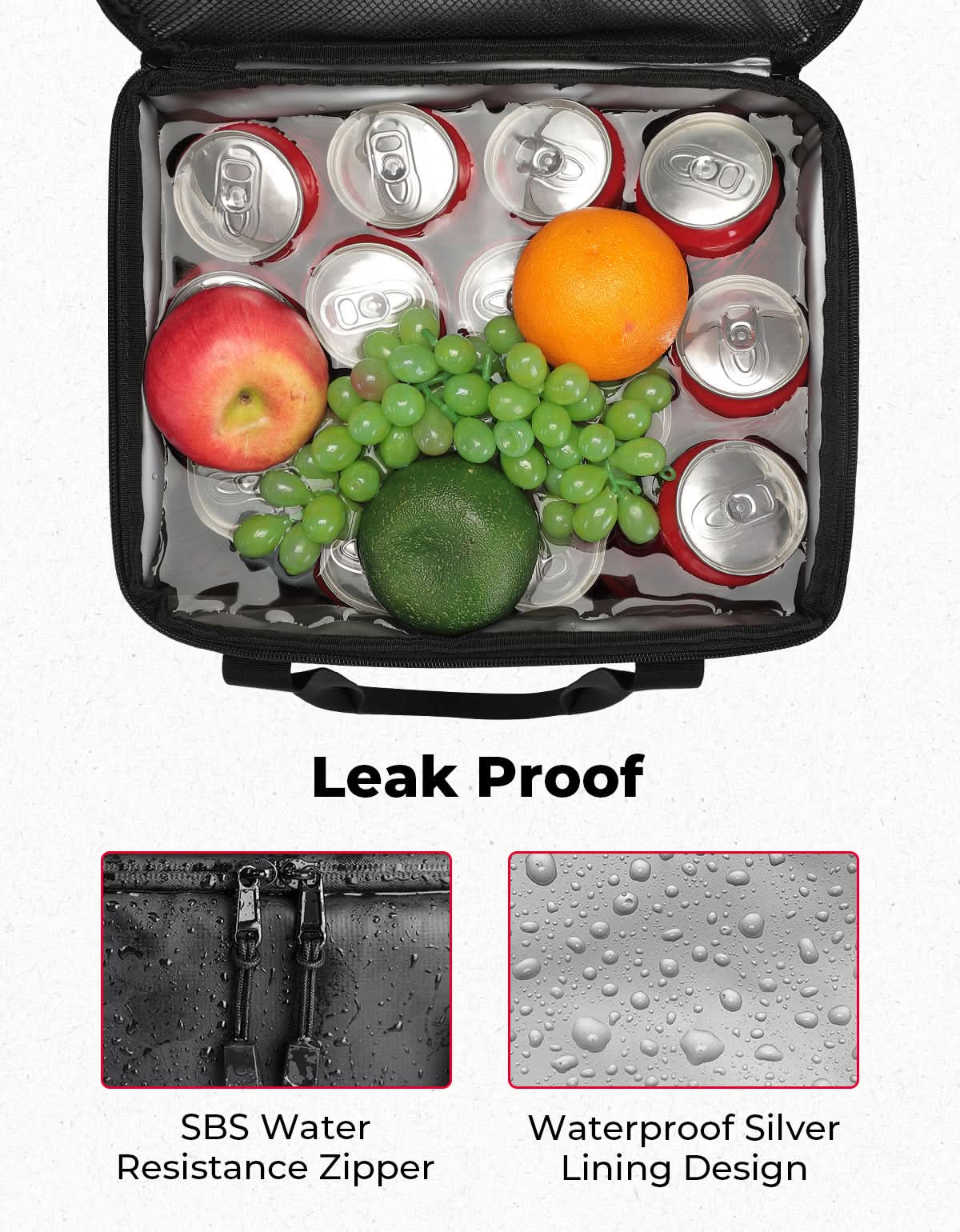 20L Insulated Tail Bag for Motorcycle - Image 4
