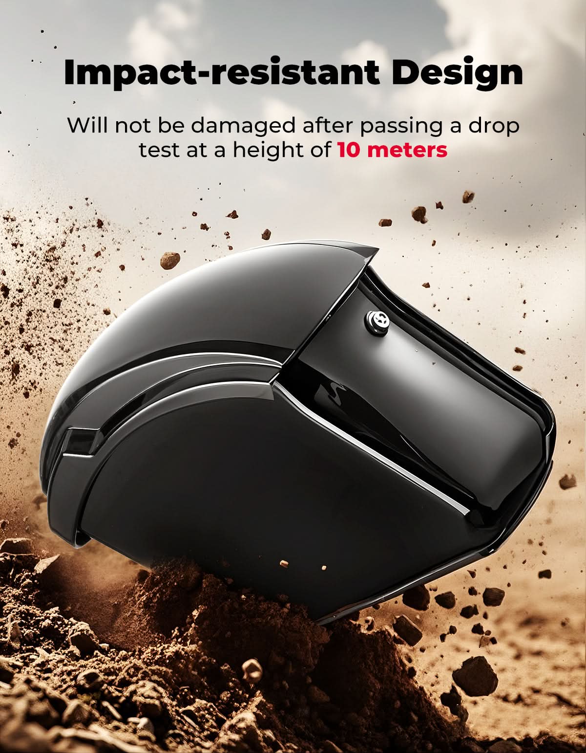 22L Hard Saddlebags with Lock, Waterproof for Cruiser & Dyna - Image 2