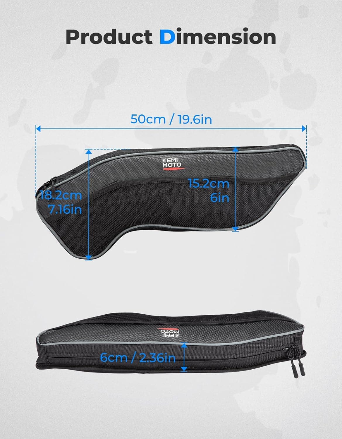 Front Upper Door Bags for Polaris General 1000/4 1000 2016-2024, 2PCS - Image 6