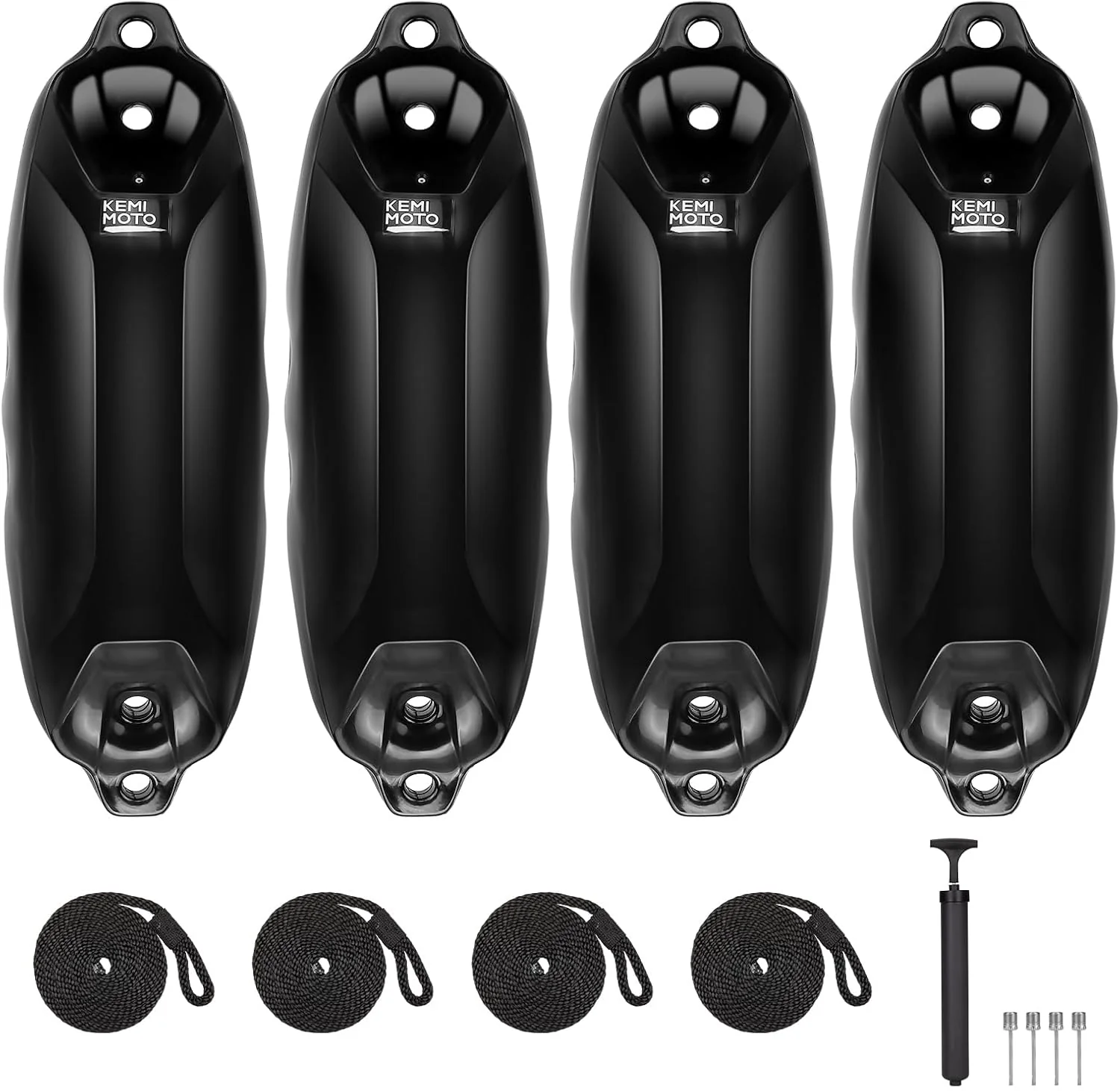 2pcs Inflatable Boat Fenders Bumpers for 20-30ft Boat for Docking - Image 9
