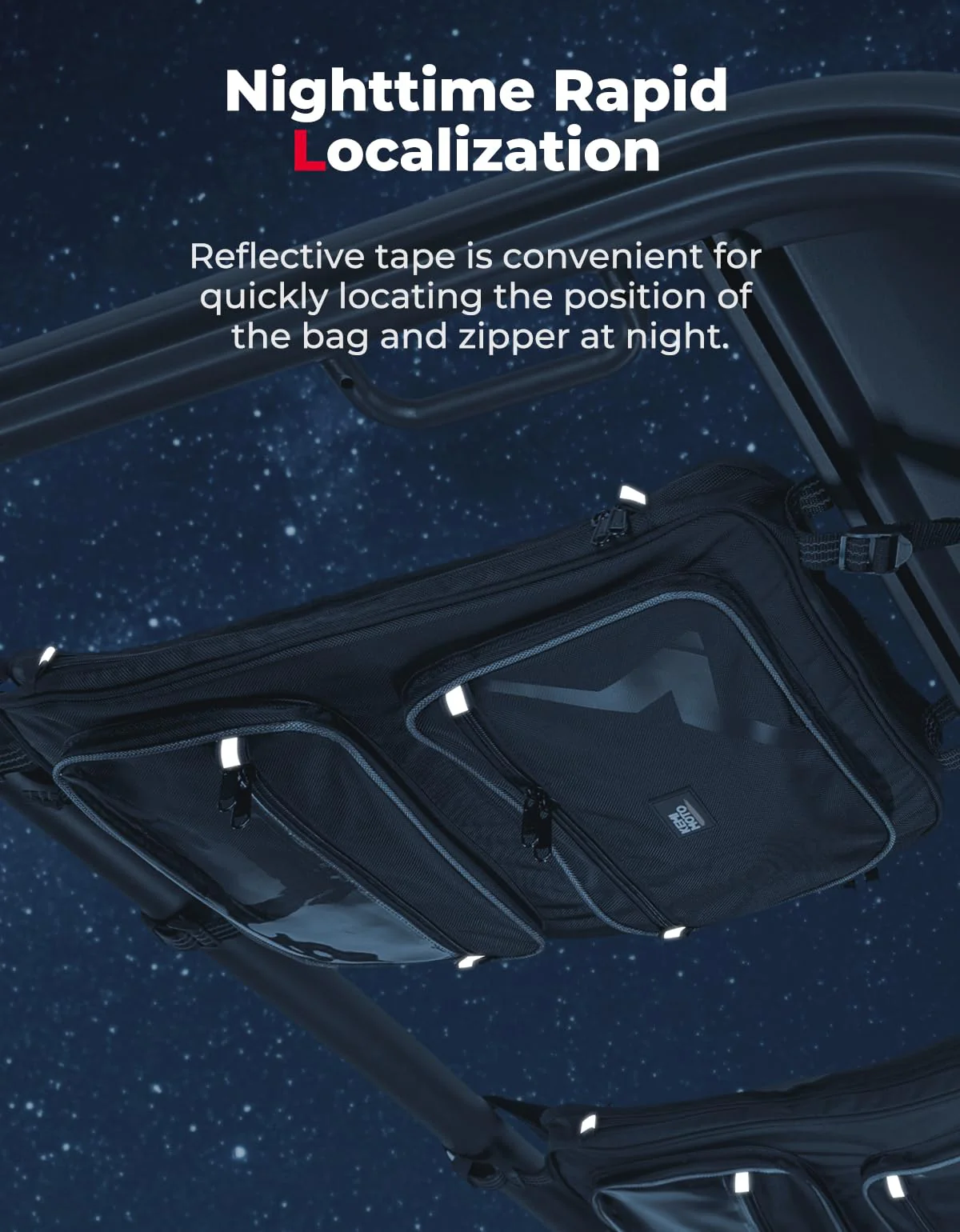 2PCS Overhead Storage Bags for CFMOTO Uforce 1000/1000XL - Image 5