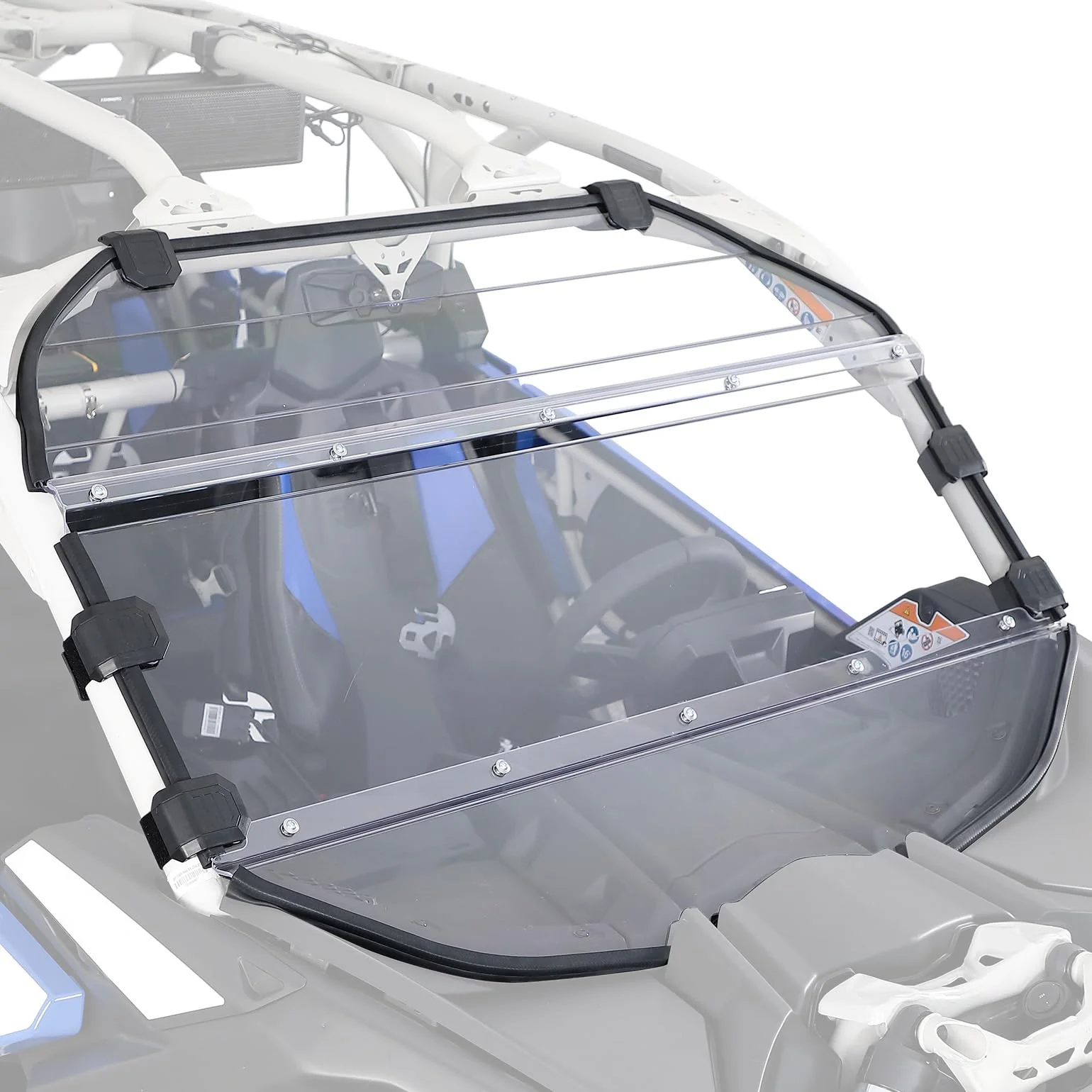 3-Piece PC Front Full Windshield for Can-Am Maverick X3/MAX - Image 9