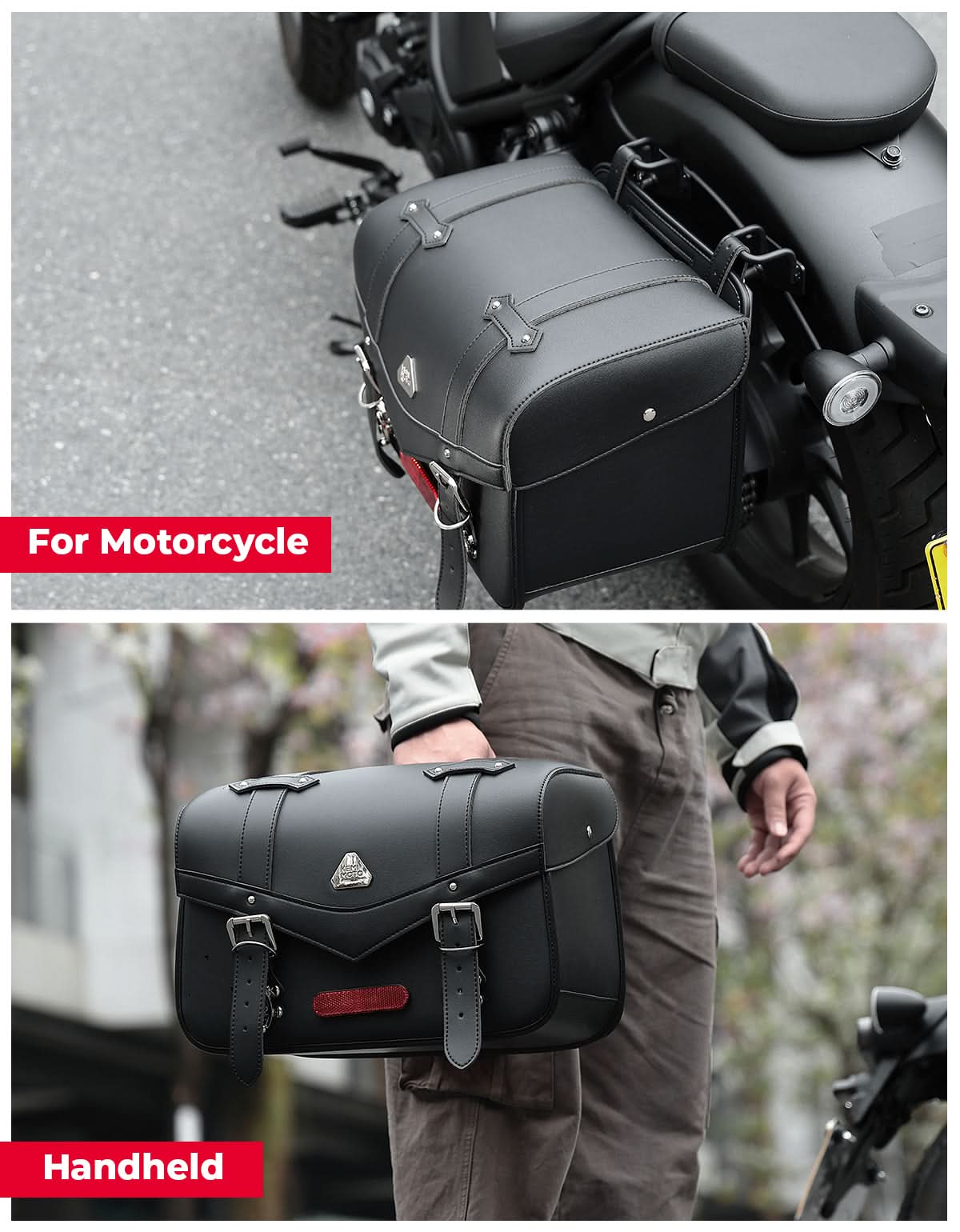 30L Saddlebags For Motorcycle - Image 5