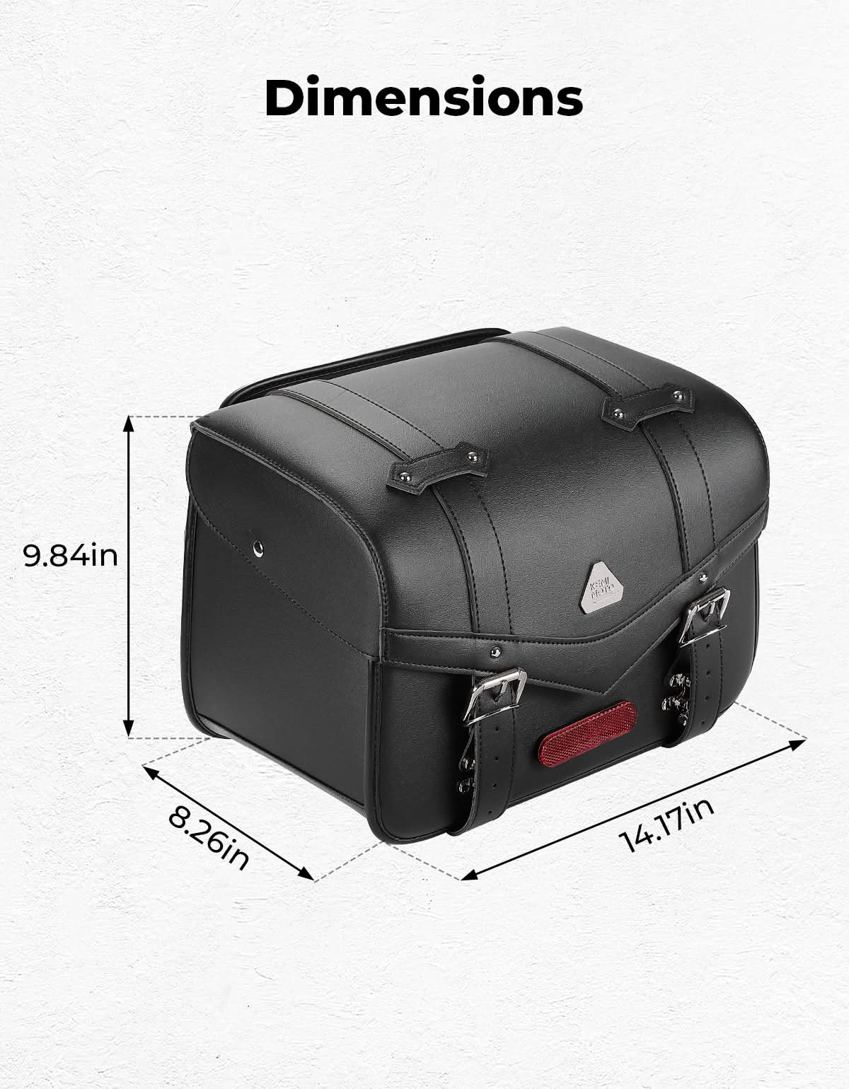 30L Saddlebags For Motorcycle - Image 6