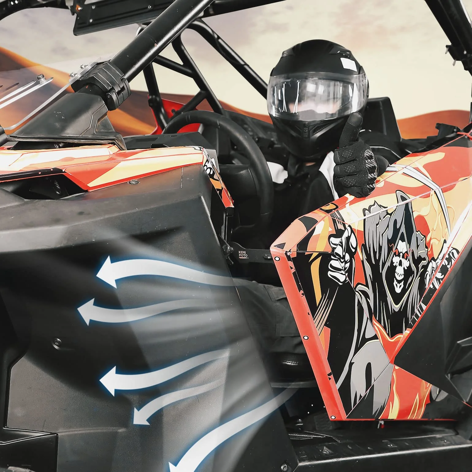 4.5" Door Latches for RZR/ General/ Turbo 2020-2025 - Image 7