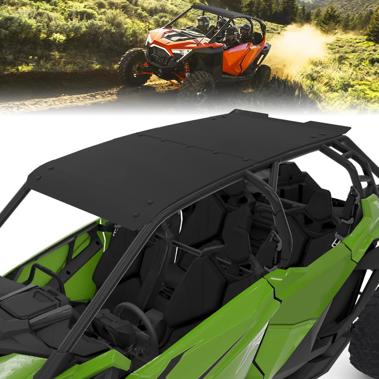 Aluminum Roof for RZR PRO XP4/ Turbo R4 2020-2024 - Image 8