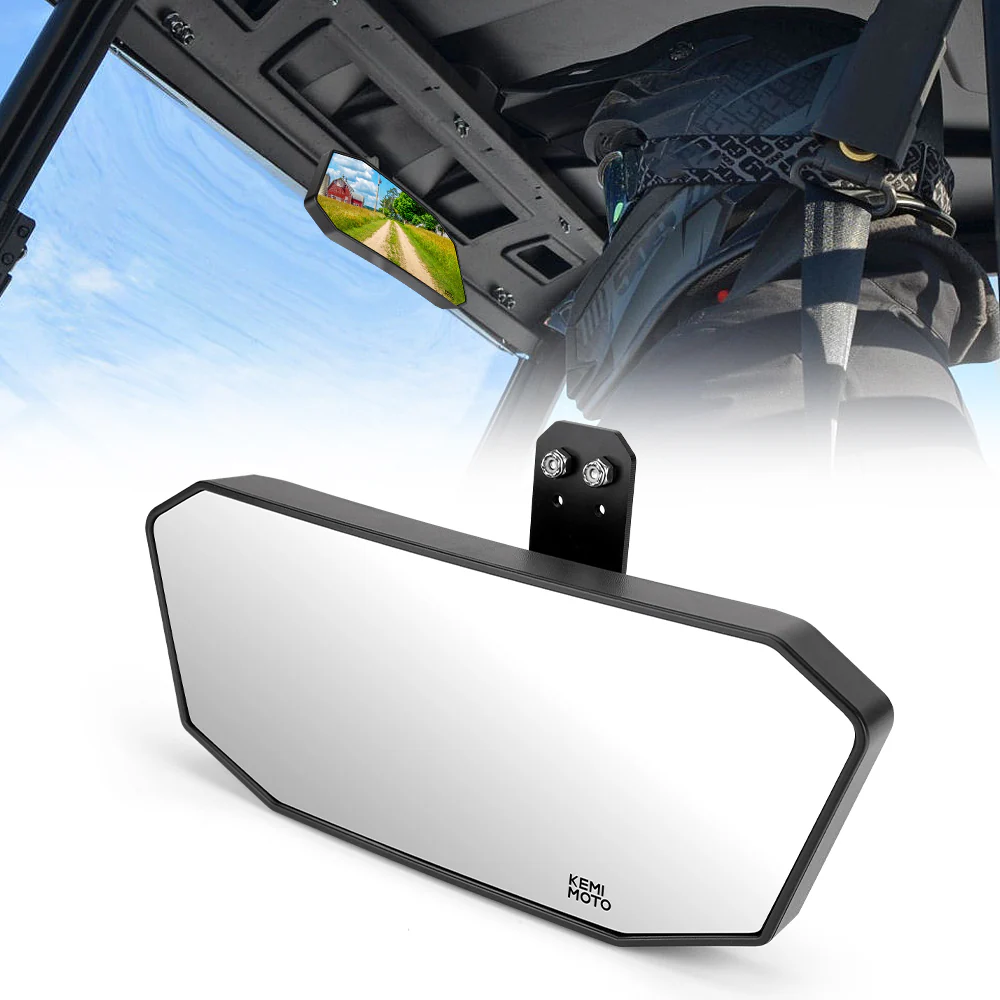 45L Storage box and Rear View Mirror for Polaris Ranger - Image 2