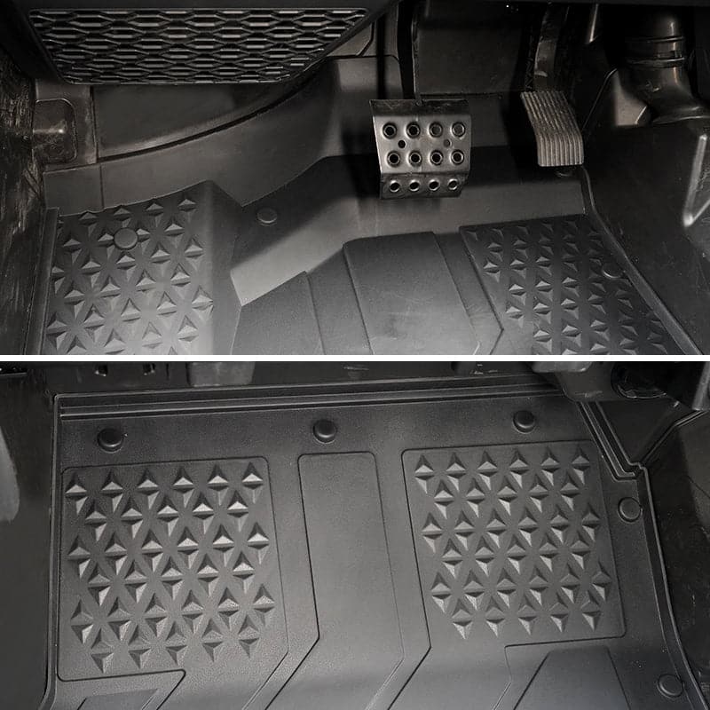 4pcs TPE Floor Mats Anti-Slip Mats for Ranger CREW XD 1500 2024+ - Image 3