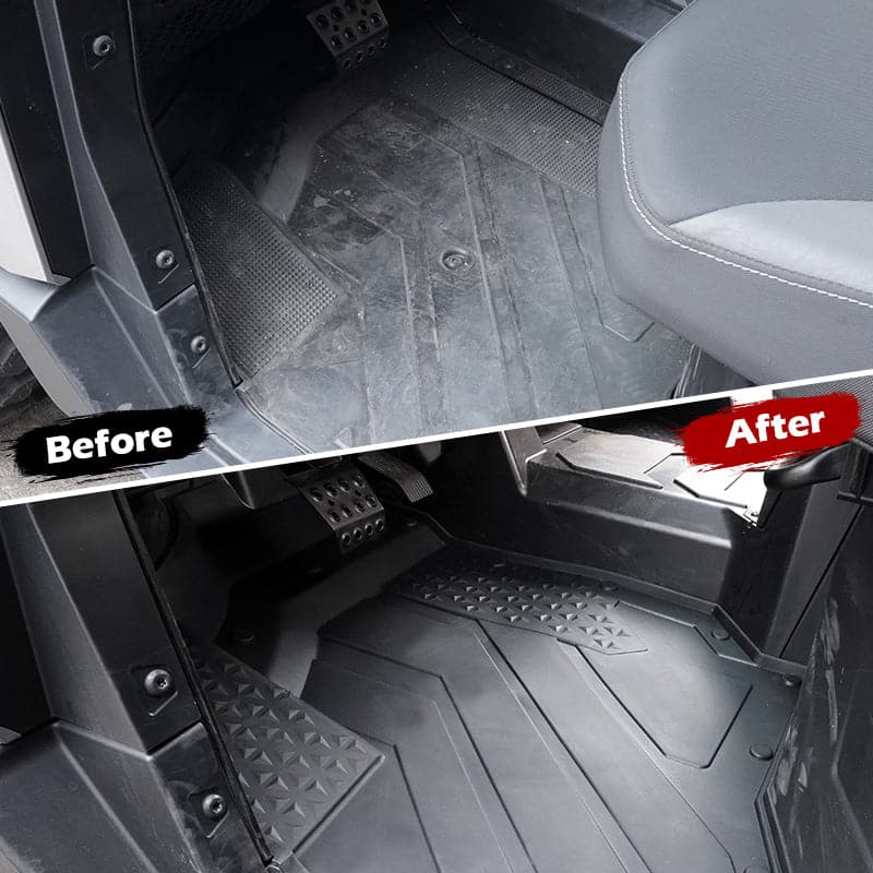 4pcs TPE Floor Mats Anti-Slip Mats for Ranger CREW XD 1500 2024+ - Image 4