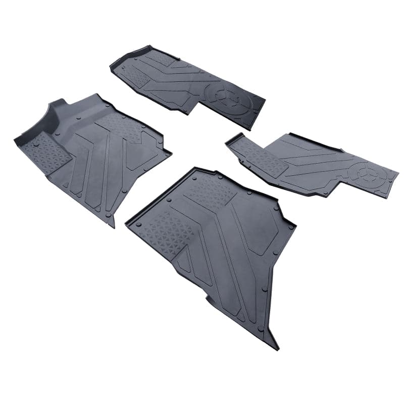 4pcs TPE Floor Mats Anti-Slip Mats for Ranger CREW XD 1500 2024+ - Image 5