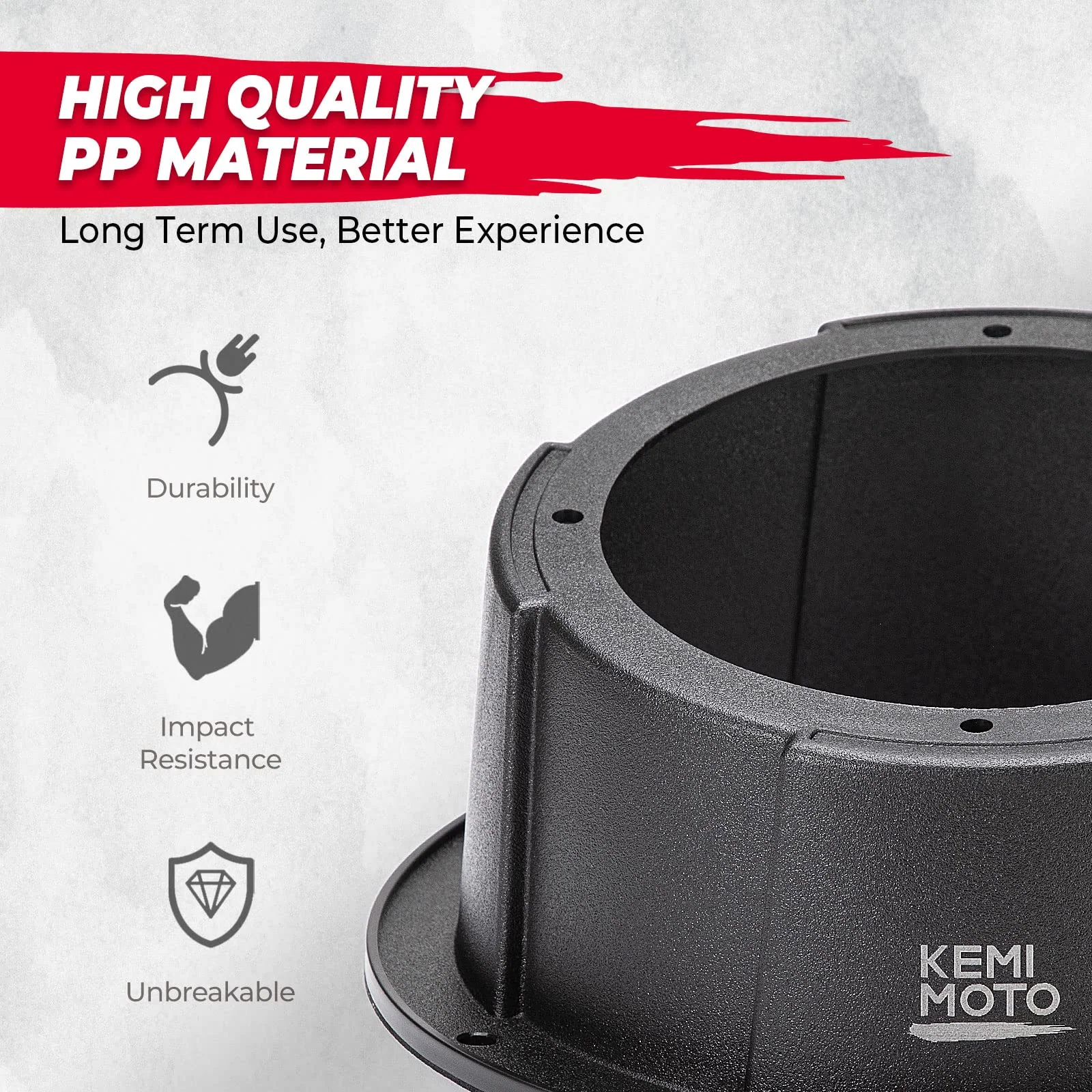 6.5 Inch Mount Speaker Pod For UTVs, RVs, Cars, Boats, Trunks, Trailers - Image 4