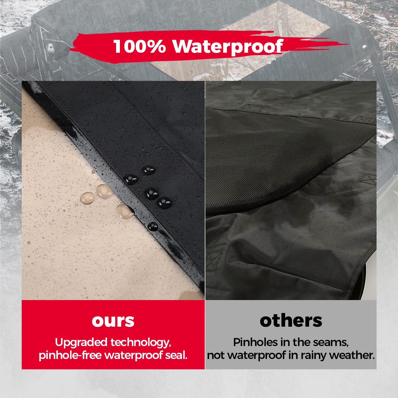 Canvas Roof Top Tint Waterproof for Polaris Ranger Crew XP 1000 - Image 3