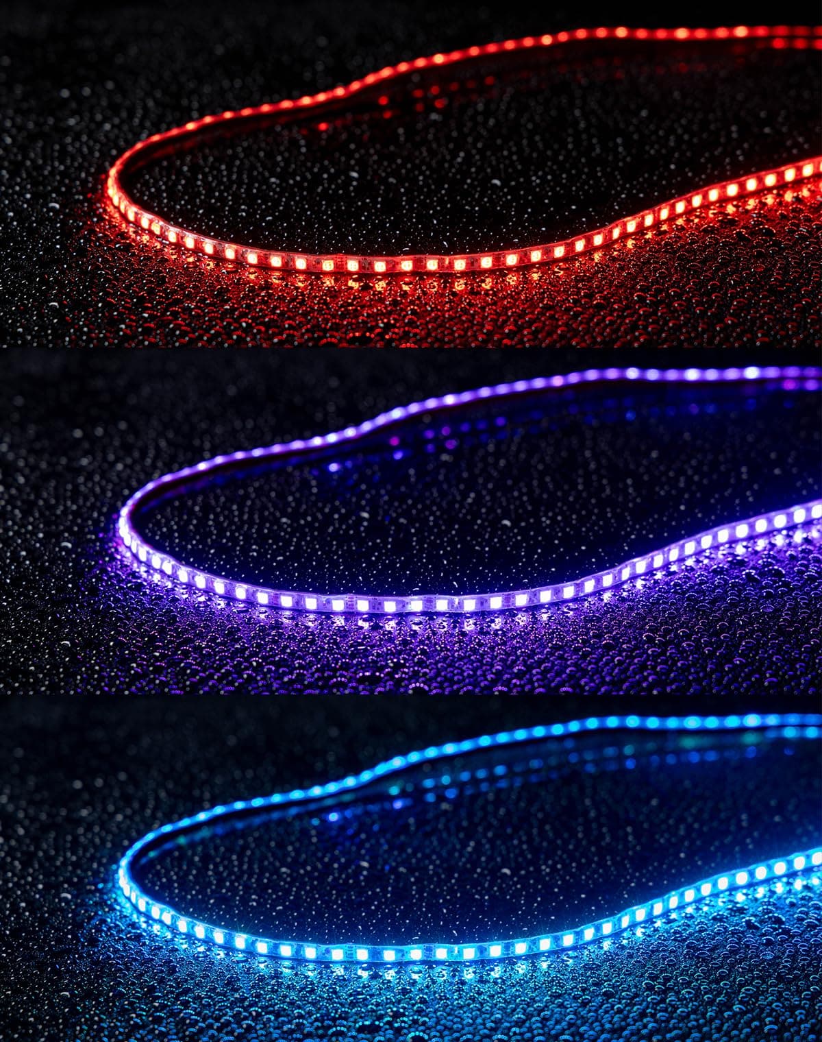 60'' UTV Windshield RGB Light Strips for Maverick X3 / Defender / ZForce / UForce - Image 7