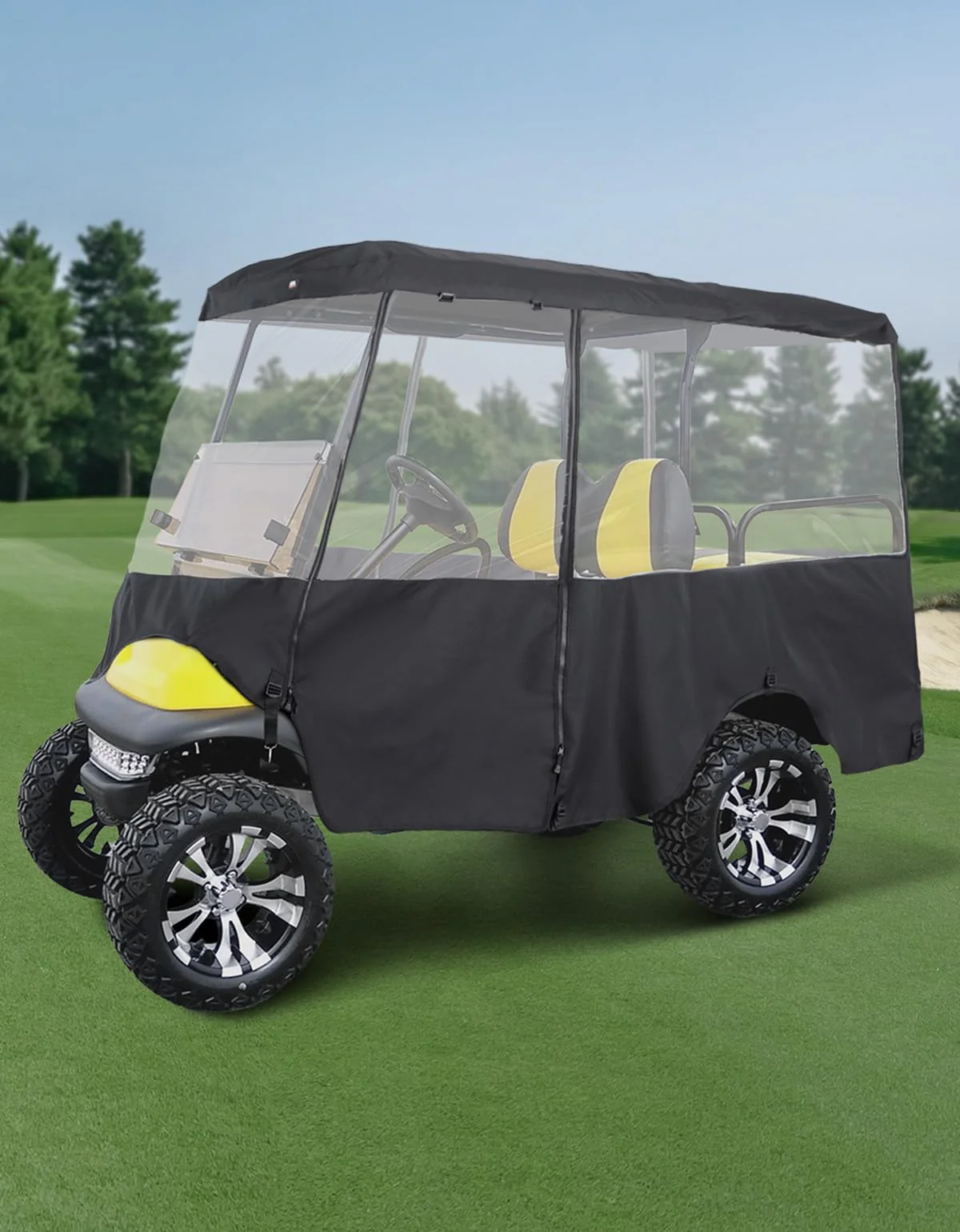 600D Enclosure Extended Roof for EZGO, Club Car Precedent/Onward/Tempo - Image 8