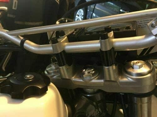 Motorcycle 7/8" Handlebar Risers 30mm Height (Black) - Image 7