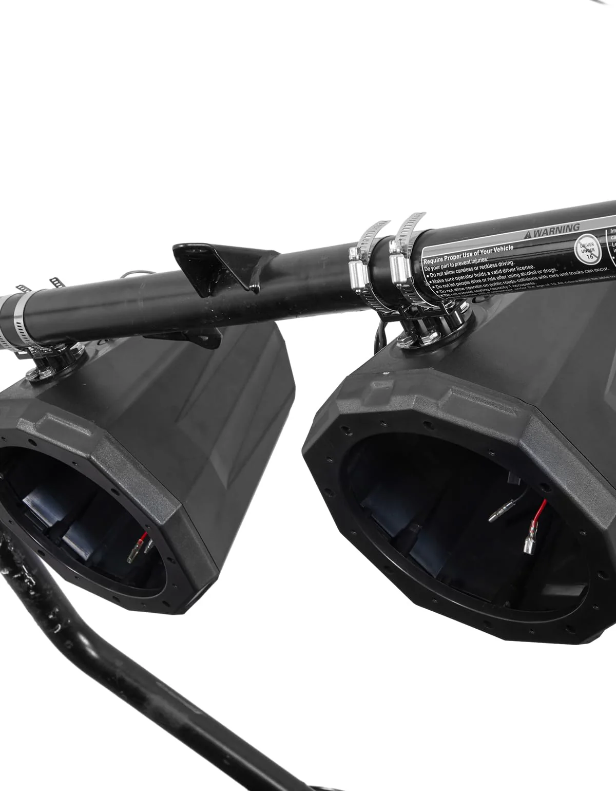 8-Inch Speaker Pod Enclosure for All 1.5" to 2" Roll Bar - Image 9