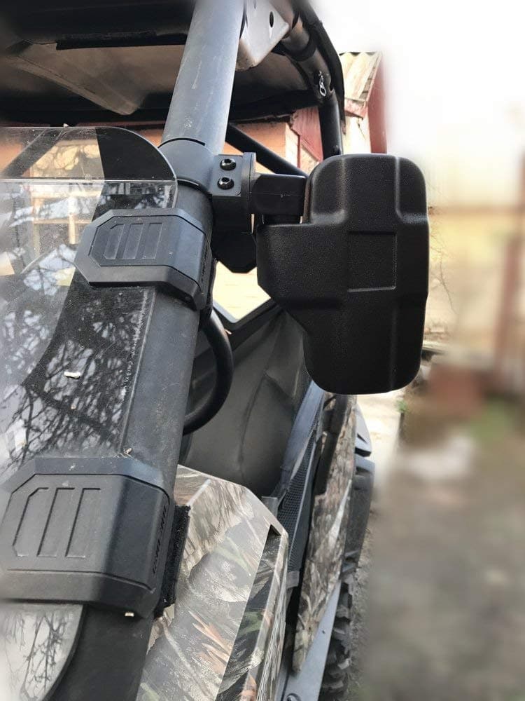 360 Degree Adjustable Side Mirrors for Can Am Maverick X3/ RZR w/ 1.75" -2" Roll Bar(1 pair) - Image 7