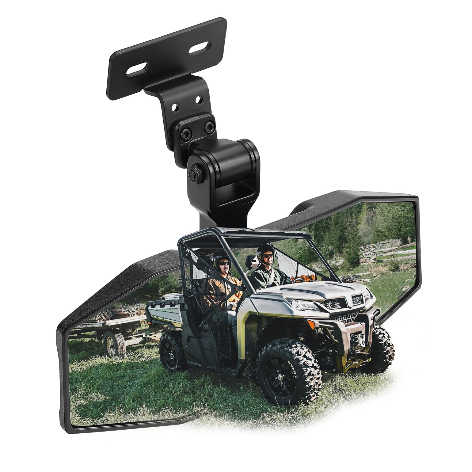Airflow Sliding Vented Rear Windshield & Rear Mirros for CFMOTO UFORCE 1000 - Image 3