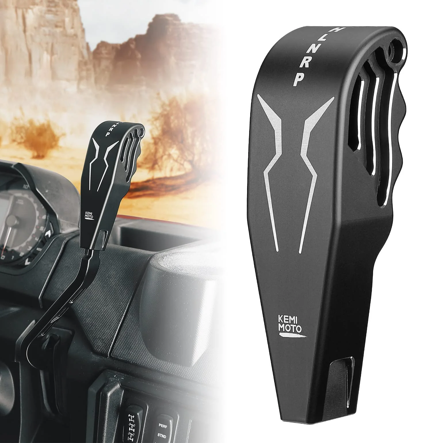 Aluminum Gear Selector Shift Knob for Polaris Ranger 1000 XP/Crew (2017-2020) - Image 8