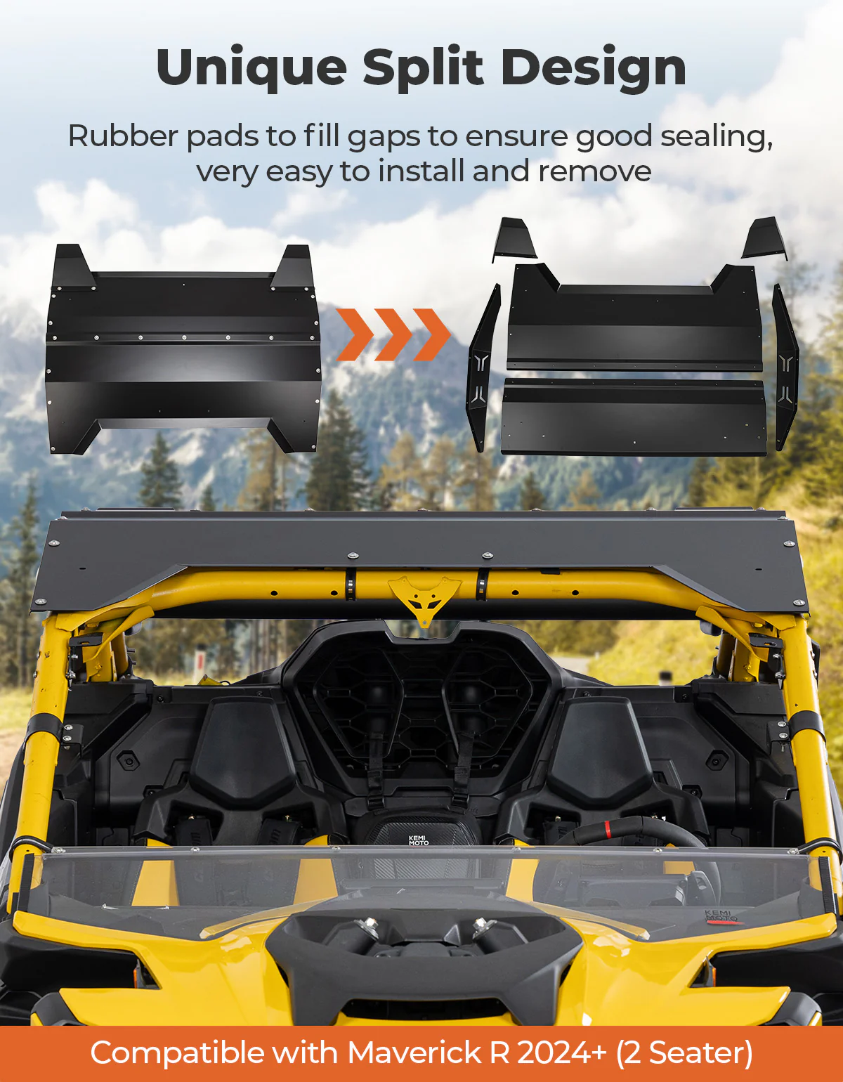 Aluminum Roof for Can-Am Maverick R 2024+ - Image 6