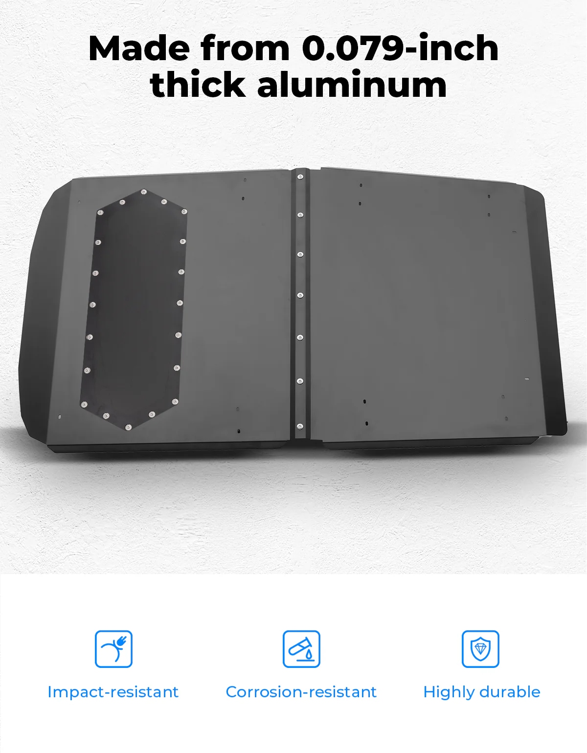 Aluminum Roof with Tinted Sunroof for RZR XP 4 1000 (2014-2023) - Image 4