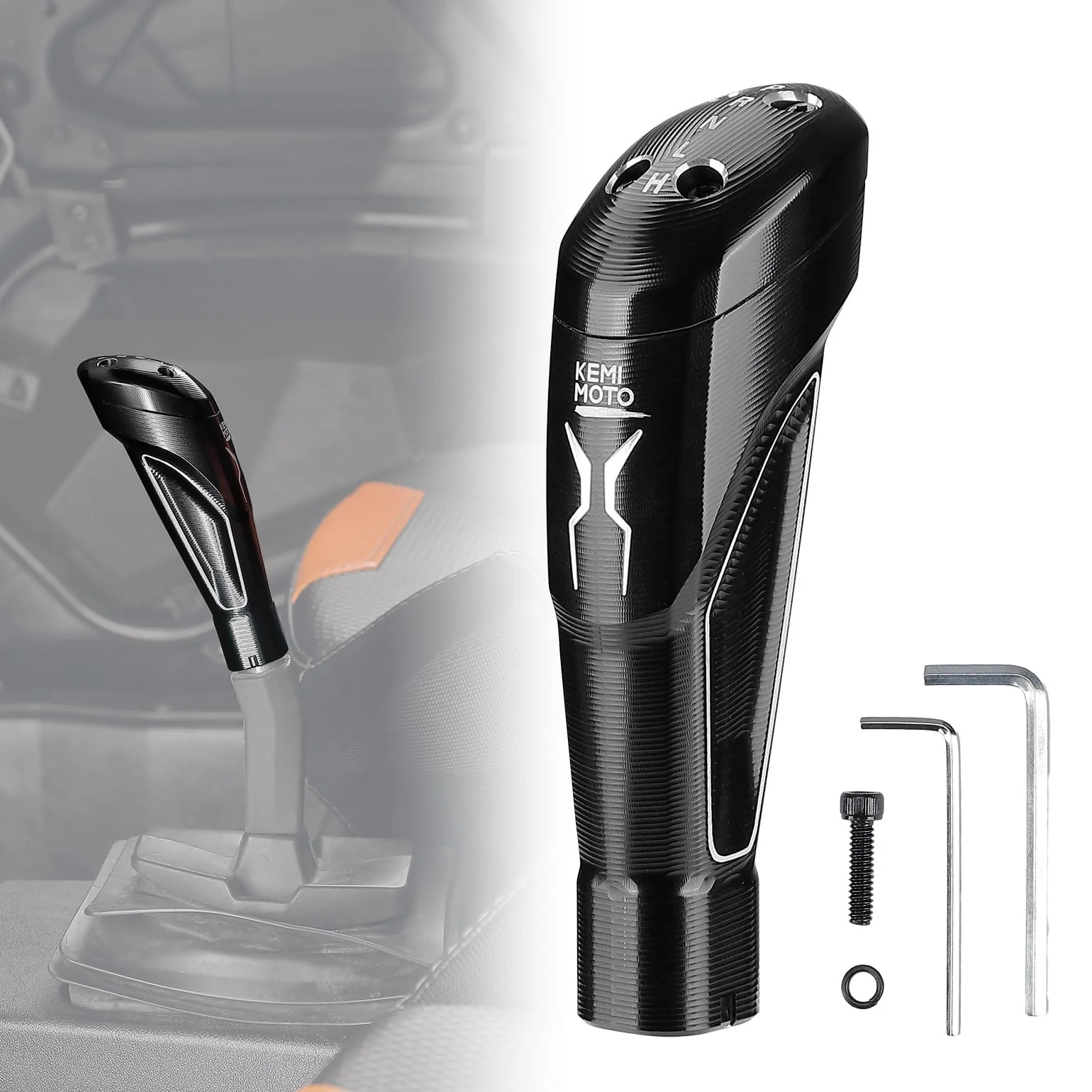 Aluminum Shift Knob Grip Gear Selector Shifter for RZR XP 1000 /PRO XP