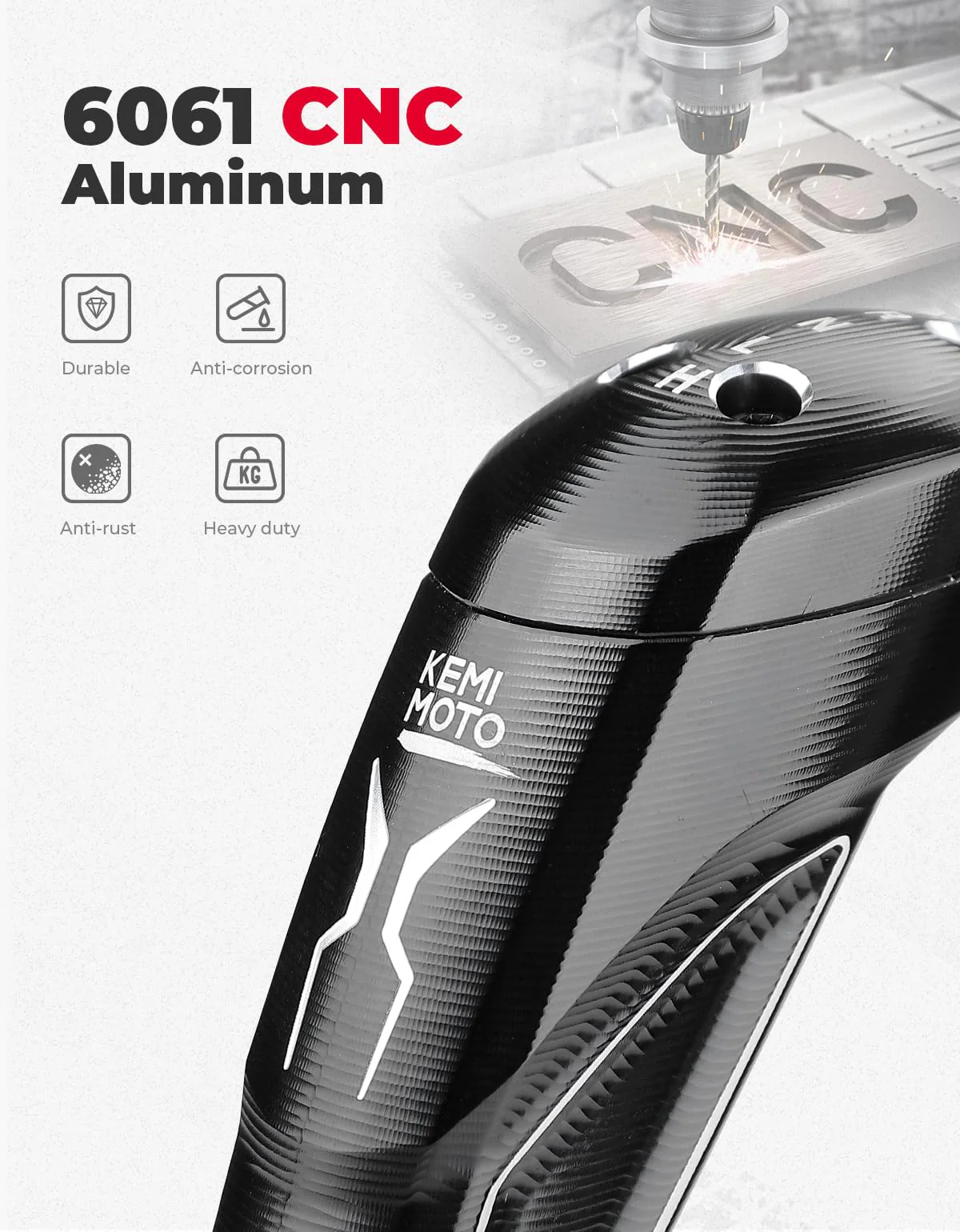 Aluminum Shift Knob Grip Gear Selector Shifter for RZR XP 1000 /PRO XP - Image 4