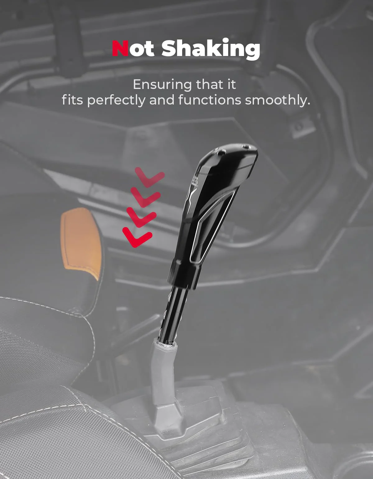 Aluminum Shift Knob Grip Gear Selector Shifter for RZR XP 1000 /PRO XP - Image 5