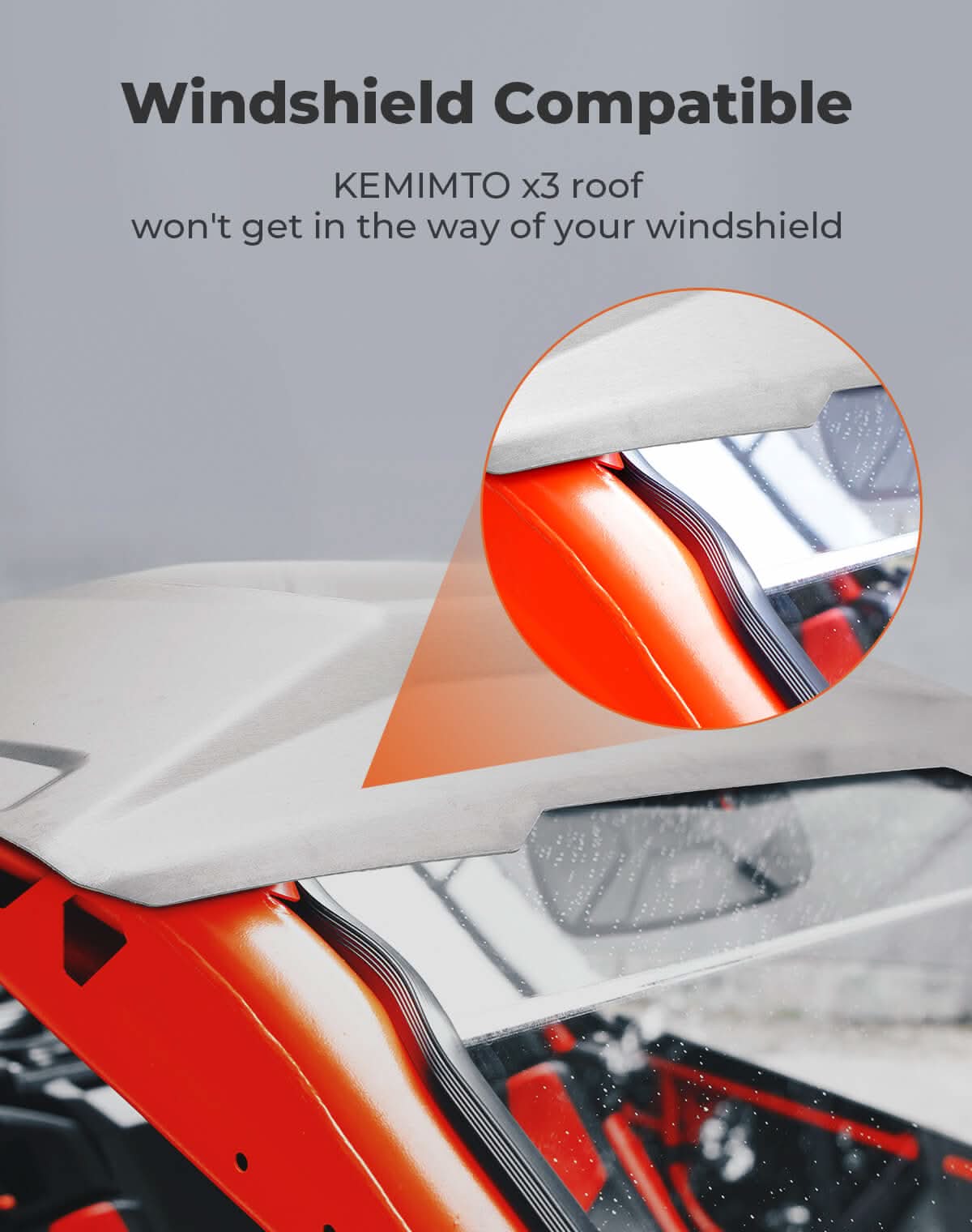 Aluminum Silver Roof for Can Am Maverick X3 2017-2026 - Image 6