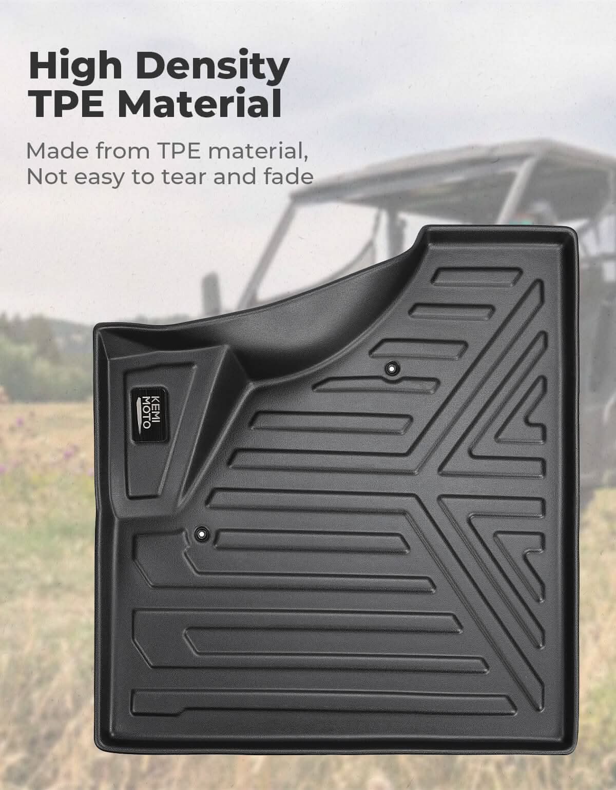 4PCS Anti-Slip Floor Mats for CFMOTO UFORCE 1000XL - Image 3