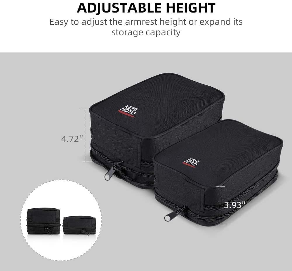 UTV Armrest Safe 1680D High-Density Storage Bag for Polaris RZR 900/1000/XP Turbo - Image 7