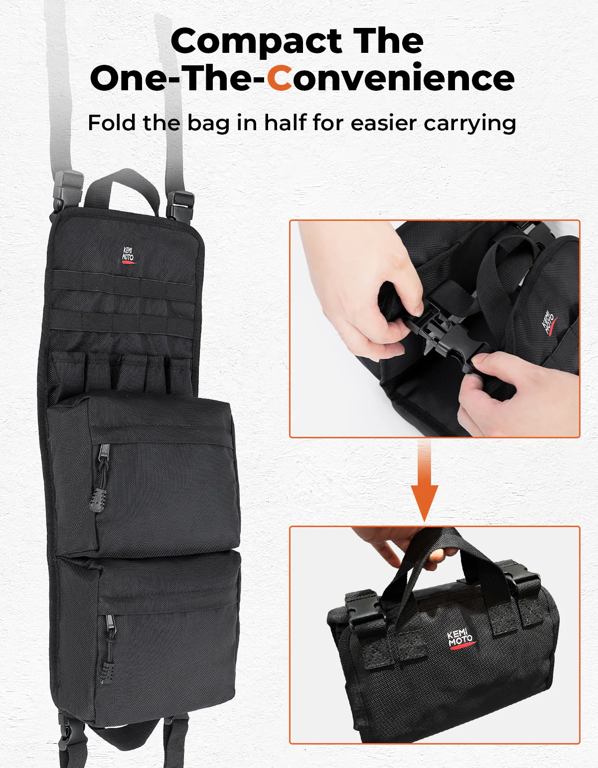 ATV 1680D Fender Bag Roll Up - Image 3